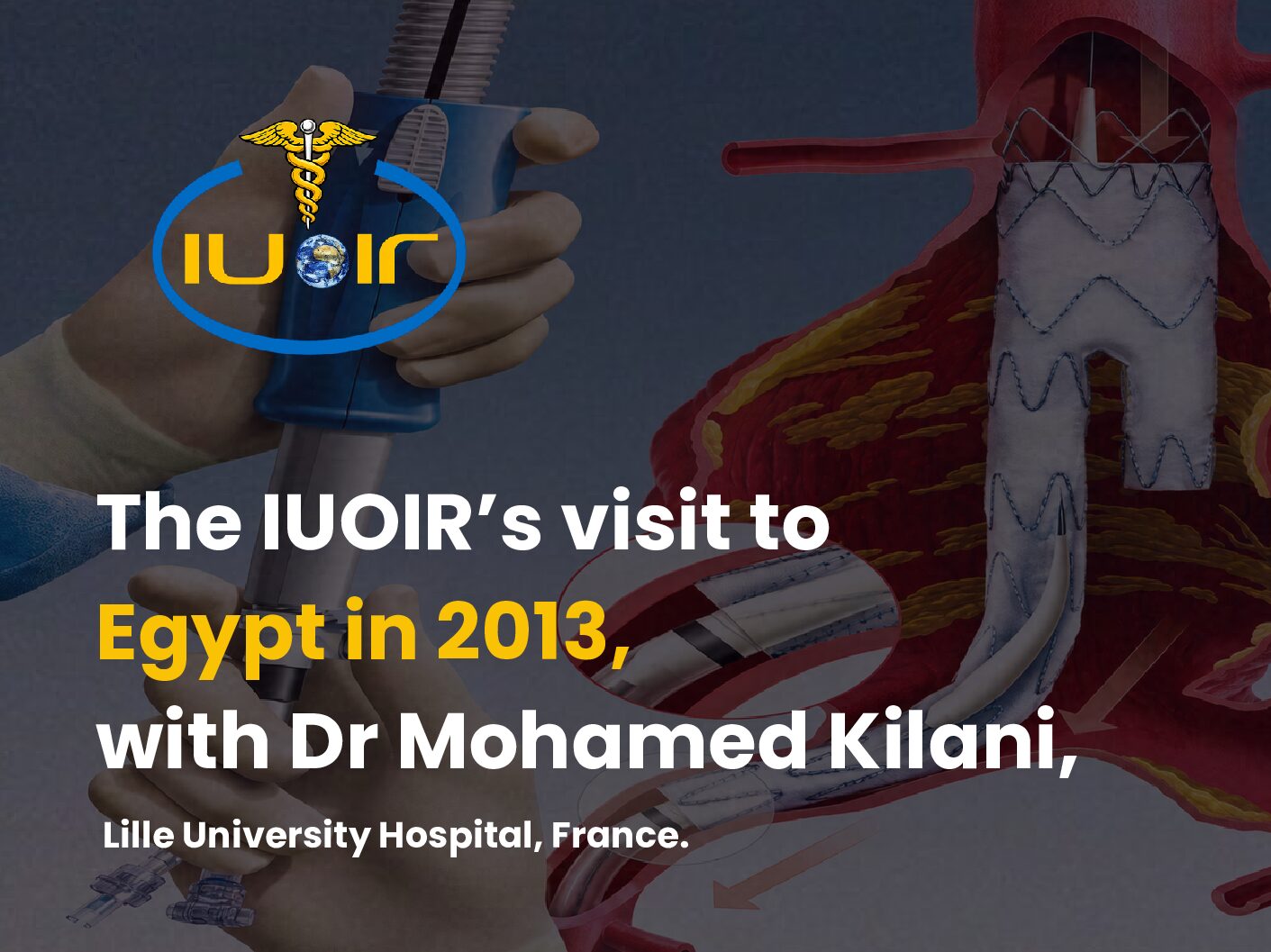 The IUOIR’s visit to Egypt in 2013 with Dr Mohamed Kilani