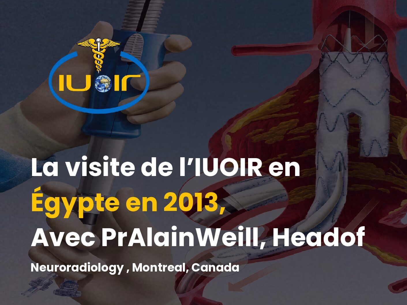 La visite de l’IUOIR en Égypte en 2013
