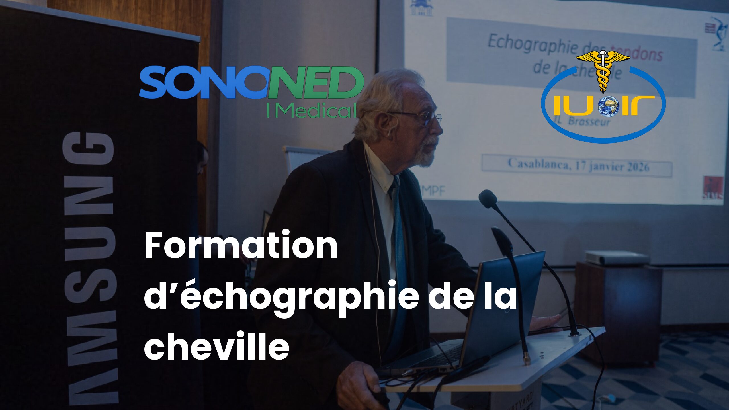 Formation d’échographie de la cheville